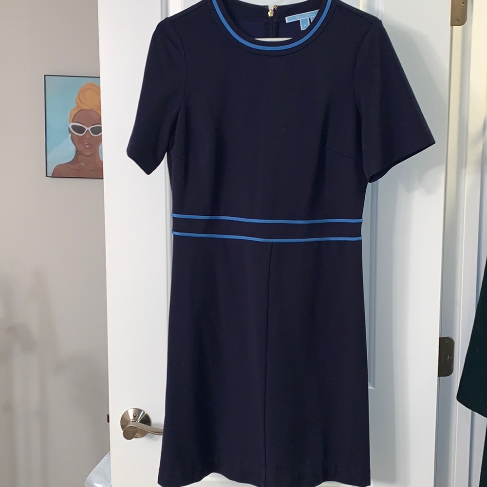 Draper James Navy A Line Dress